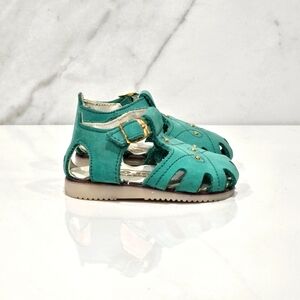 BUSTER BROWN Baby Anklestrap Maey Jane Leather Sandals Size 1